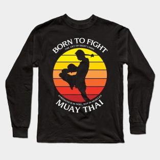 Muay Thai Long Sleeve T-Shirt